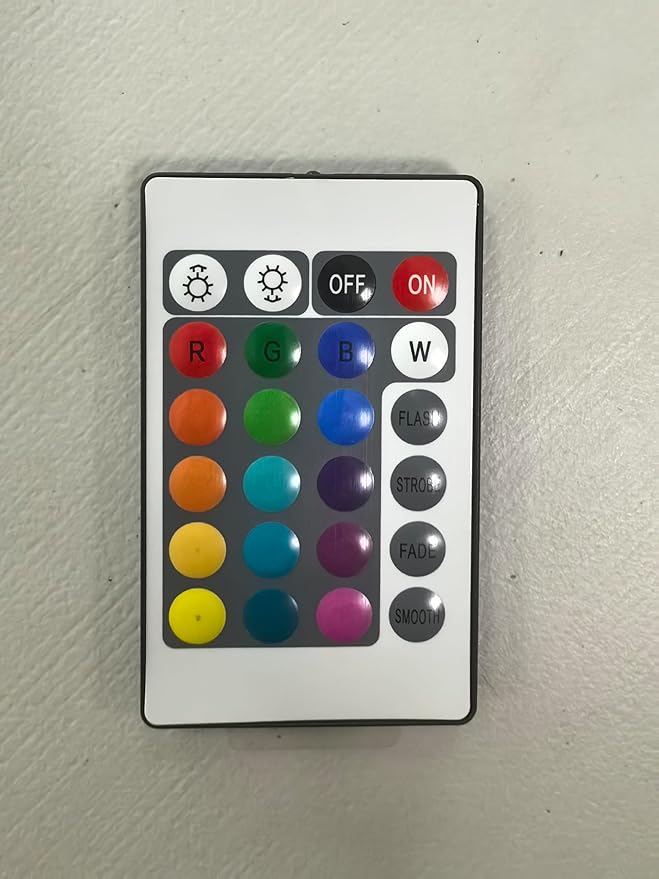 LED Strip Lights Battery Powered, 24 Keys Remote Control Light Strip for Parties, DIY Indoor Decoration, 6.56ft/2m, 2 Pack