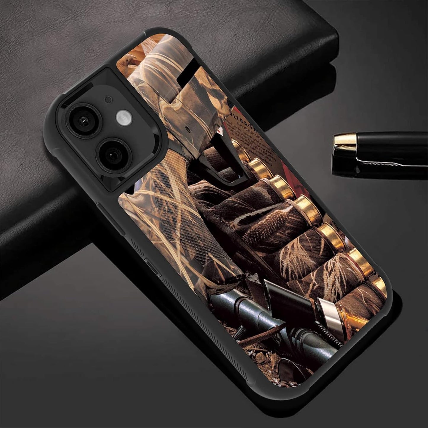 iPhone 11 Case, Duck Hunting Camouflage Heavy Duty 3 in 1 Hybrid Shockproof Protective Cover