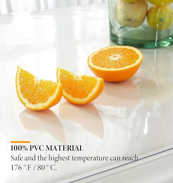 Deep Dream 1.5mm Clear Desk Cover Protector, 28×44 Inch Clear Table Protector, Rectangular Vinyl Desk Pad, PVC Plastic Table Cover for Office, Dresser, Night Stand, Computer & Writing Desk Tabletop
