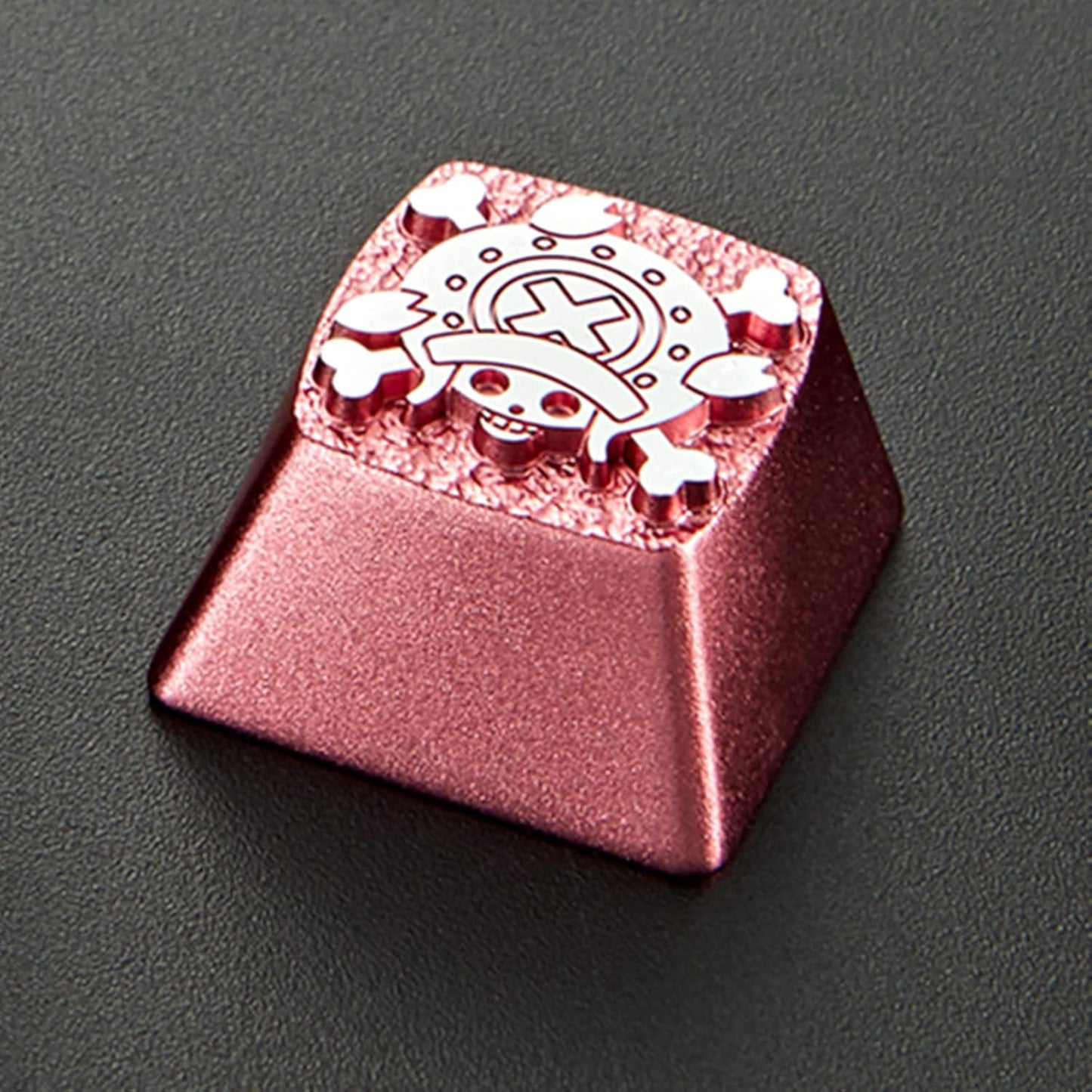 ZOMOPLUS Custom Anime Keycap, 1pc Anime Flag Keycap for Mechanical Keyboard, Suitable for Cherry Gateron Switches (Pink)