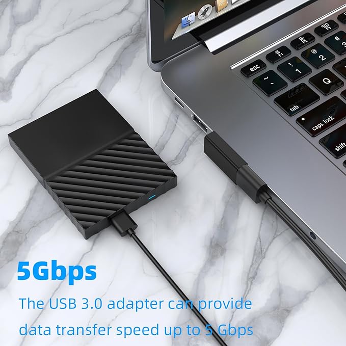 AreMe 90 Degree USB 3.0 Adapter 4 Pack, Up and Down Angle, Left and Right Angle USB A Male to Female Converter Extender for PC, Laptop, Type A Charger, Power Bank and More (Black)