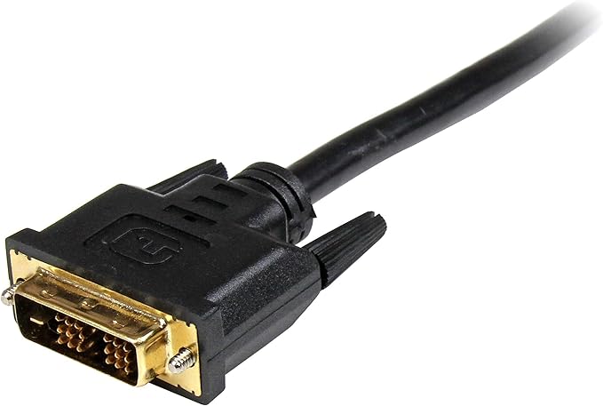 StarTech.com 10 ft HDMI to DVI-D Adapter Cable, Bi-Directional Adapter for Computer Monitor (HDMIDVIMM10)