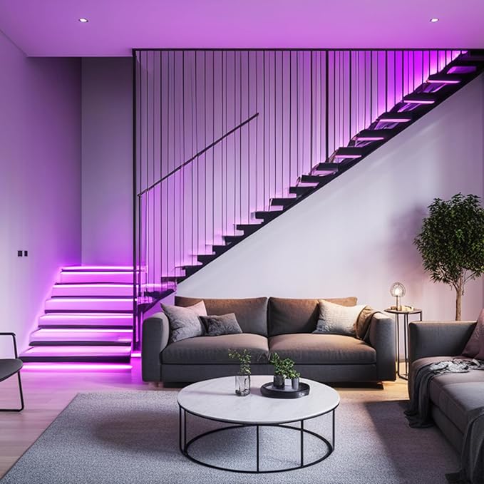 iNextStation Pink LED Strip Lights, 16.4ft 300 LEDs Ultra Bright Flexible LED Light Strip for Bedroom, Cuttable 12V Tape Light for Kitchen, Cabinet, TV Backlight (Power Adapter not Included)