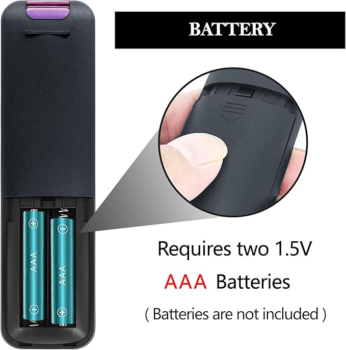Replacement H1 Mini Projector Remote Compatible with HAPPRUN H1 Projector Remote Control (H1 Remote Control)