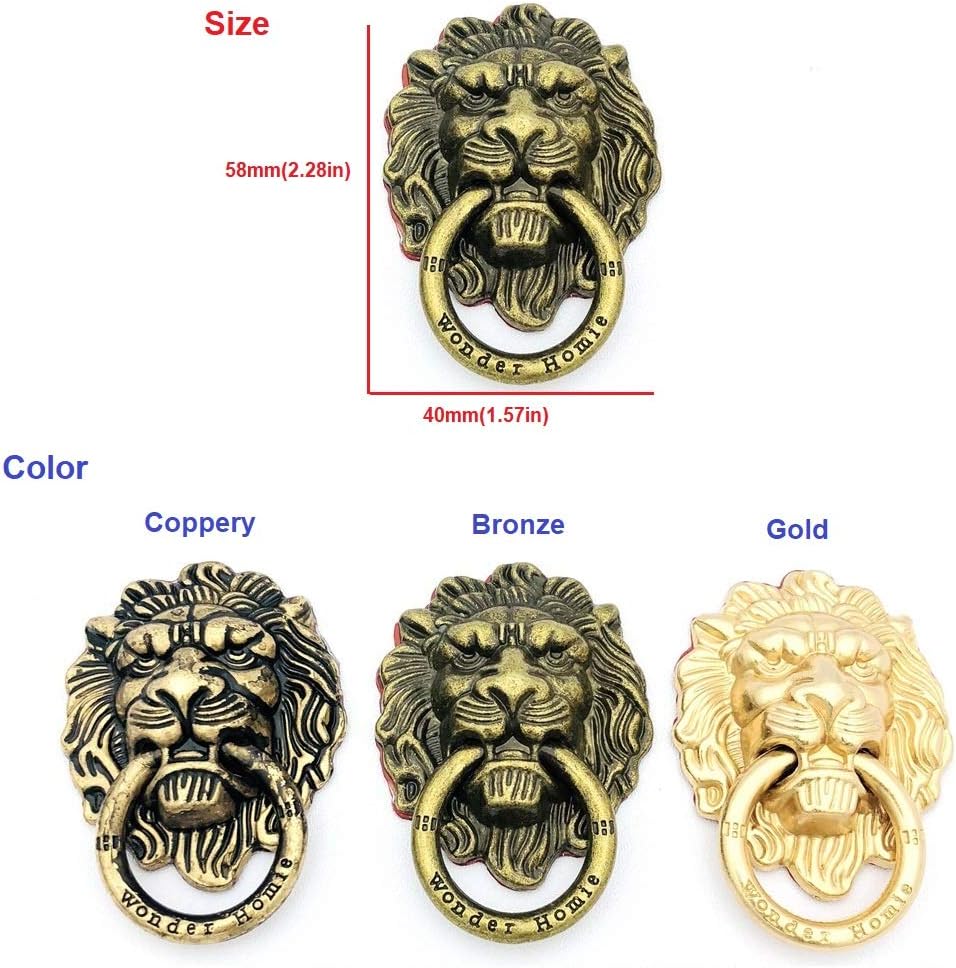Lion Pattern Cell Phone Ring Stand Holder - Colorful Cute Pattern Painted Universal Metal Buckle Finger Ring Kickstand