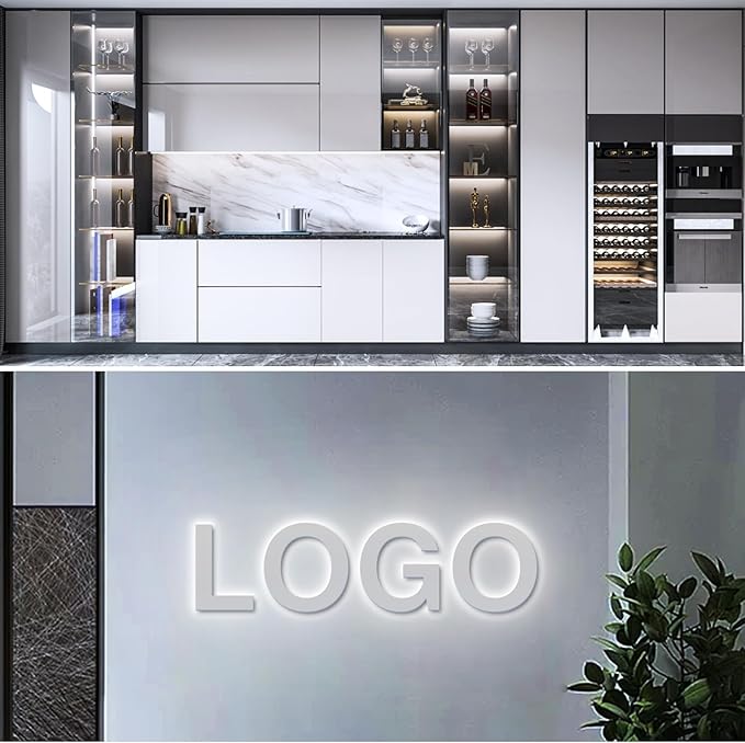 Olafus White LED Strip Lights, 32.8ft Dimmable Vanity Light, 6000K Daylight White LED Tape Lights with UL Listed Adapter, 12V 600 LEDs for Bedroom Kitchen TV Mirror Stair