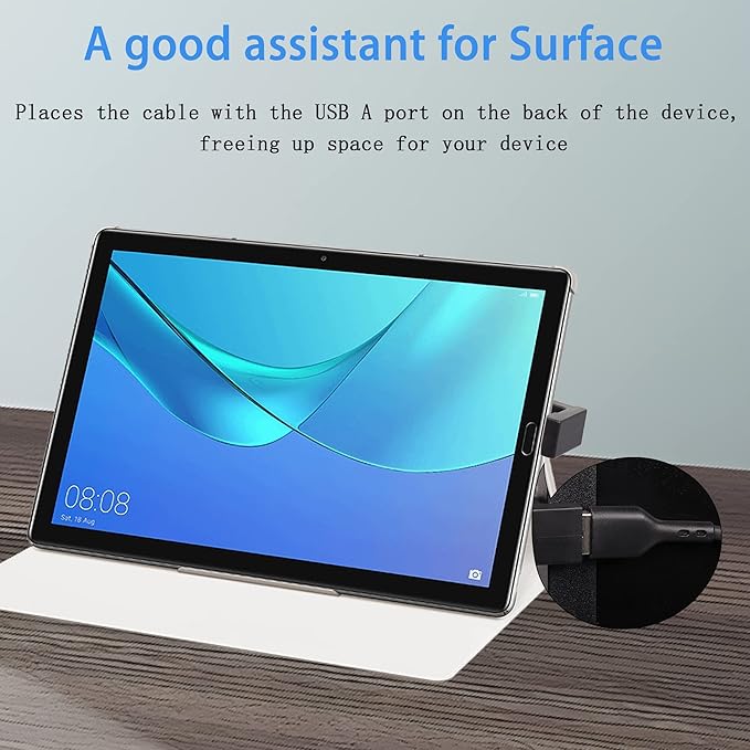 QIANRENON U-Shape USB 3.1 Adapter 180 Degree USB A Male to Female Coupler Connector 10Gbps USB Type A Support Data Transfer Connector Converter OTG for PC Laptop Power Bank 2Pcs