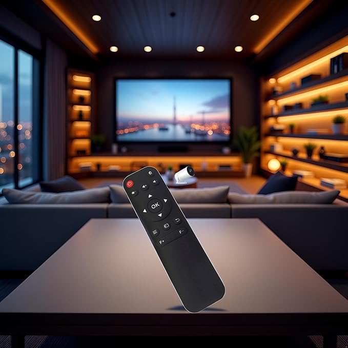 Mini Projector Remote Replacement H1 P61 HY300 Remote Control (X3-Remote)