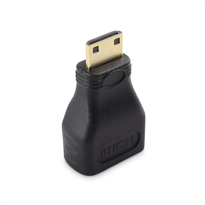 Cable Matters Mini HDMI to HDMI Adapter, Male to Female, Black