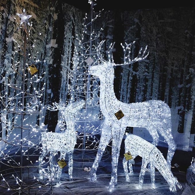 Christmas String Lights, 66FT 200 LEDs White Chritsmas Tree Lights Indoor String Lights 8 Modes with End-to-End Plug Fairy Lights Decoration for Indoor Outdoor, (Clear Wire)