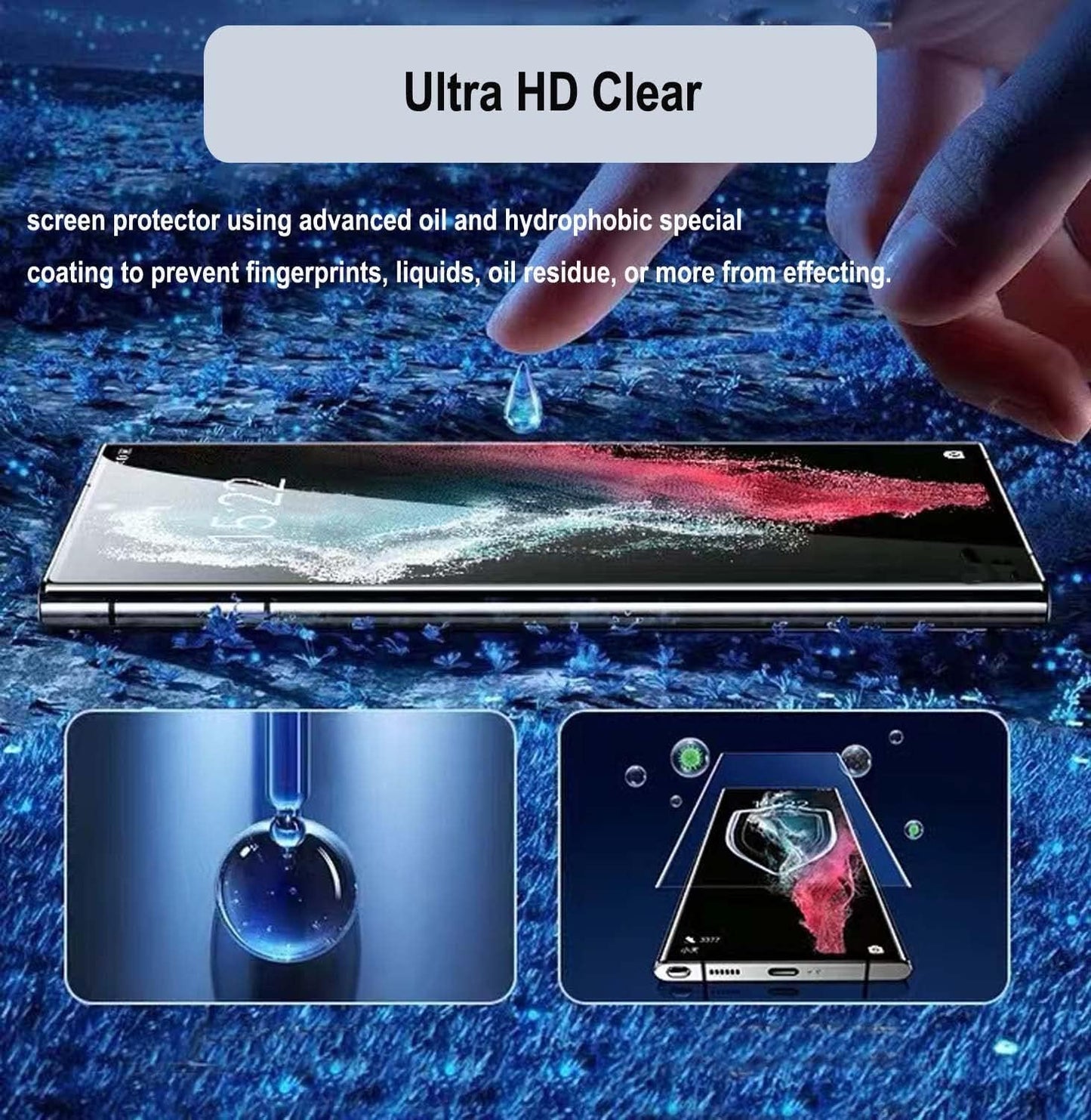 Privacy Screen Protector for Samsung Galaxy Note 10 (2 Pack) - 6.3 Inch Tempered Glass, Anti-spy, 9H Hardness