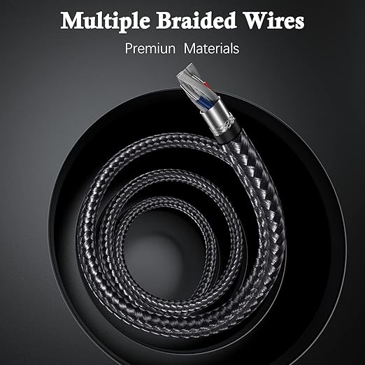 [13.2ft Long Version HDMI Cable for iPhone, Upgraded 1080P HDTV HDMI Cable Adapter Connector, Digital AV Video Sync Screen Compatible Converter for iPhone/i-Pad Devices, No Need Power Supply