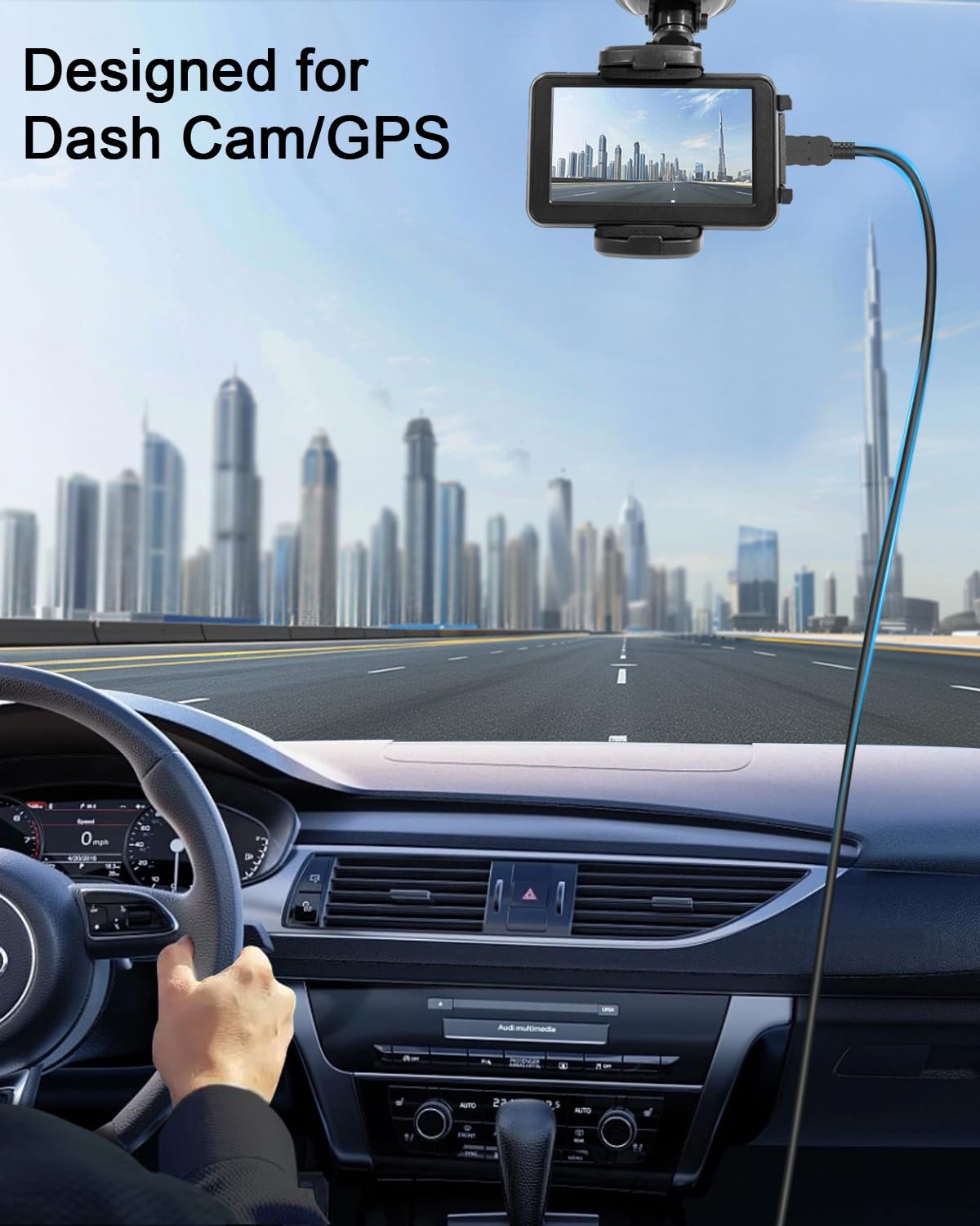 2.0 Mini USB Cable Compatible with Garmin Car GPS Navigator Nuvi Approach Colorado Dakota Edge Gpsmap Montana