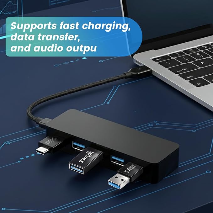 USB-3.0-Type C Converter 4 Kinds of USB 3.0 apters kit USB 3.0 Female to Male and Male to Males and Female-Female Connector Extension Coupler Connector converts High Speed Convert (5 Pack)