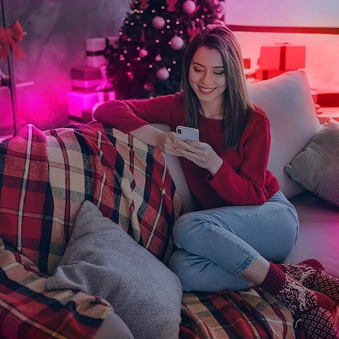 DAYBETTER Led Strip Lights 150ft, Color Changing Led Light Strip with Remote Control, RGB Strip Lighting Suitable for Home Decor, Living Room, Kitchen, Home Party Decoration, 12V (3 Rolls of 50ft)