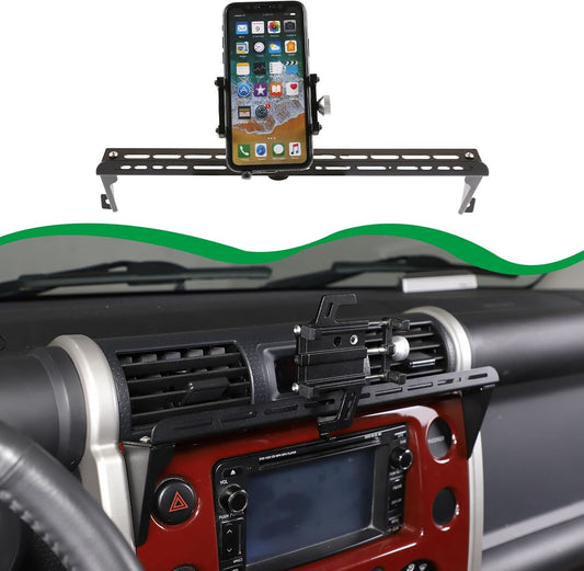 HAPPYHORSE Car Phone Stand for Toyota FJ Cruiser 2007-2021, Hands-Free Dashboard Multifunctional Phone Stand Accessories