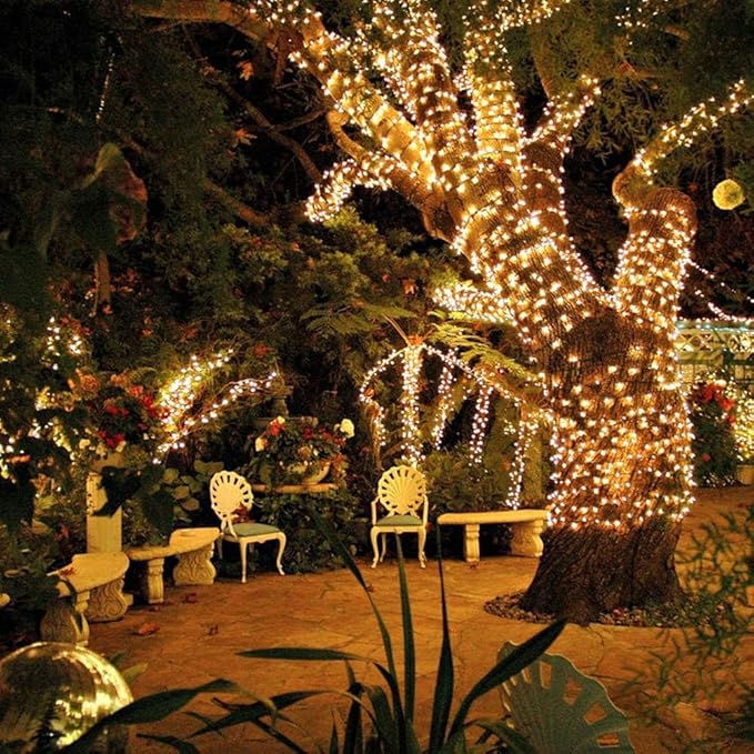 Christmas String Lights, 170Ft 500 LEDs Christmas Tree Lights Indoor String Lights 8 Modes Fairy Twinkle Lights Lights