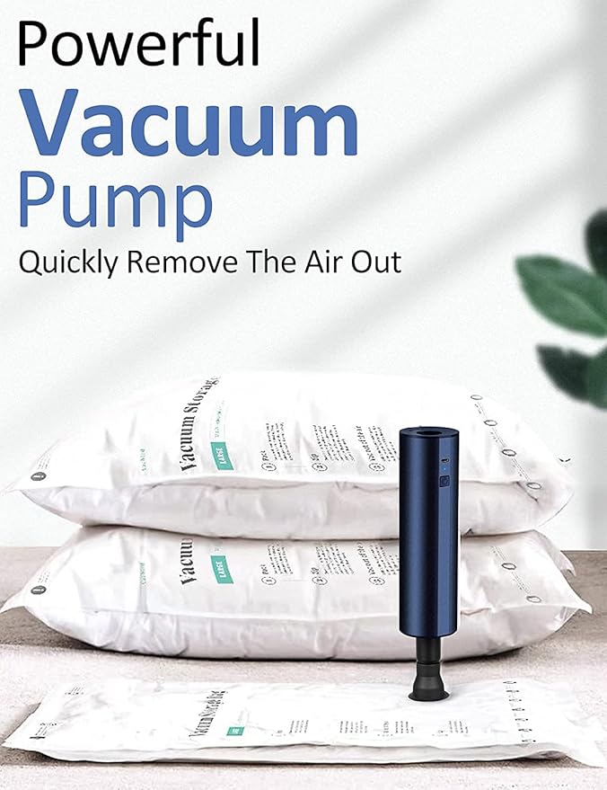 Electric Air Pump for Inflatables- 2×2000mAH Rechargeable Battery Powered Air Mattress Pump- Cordless Portable Air Pump, Quick-Fill Inflator Pump for Camping Air Mattress Bed, Pool Floats Toys, Boats