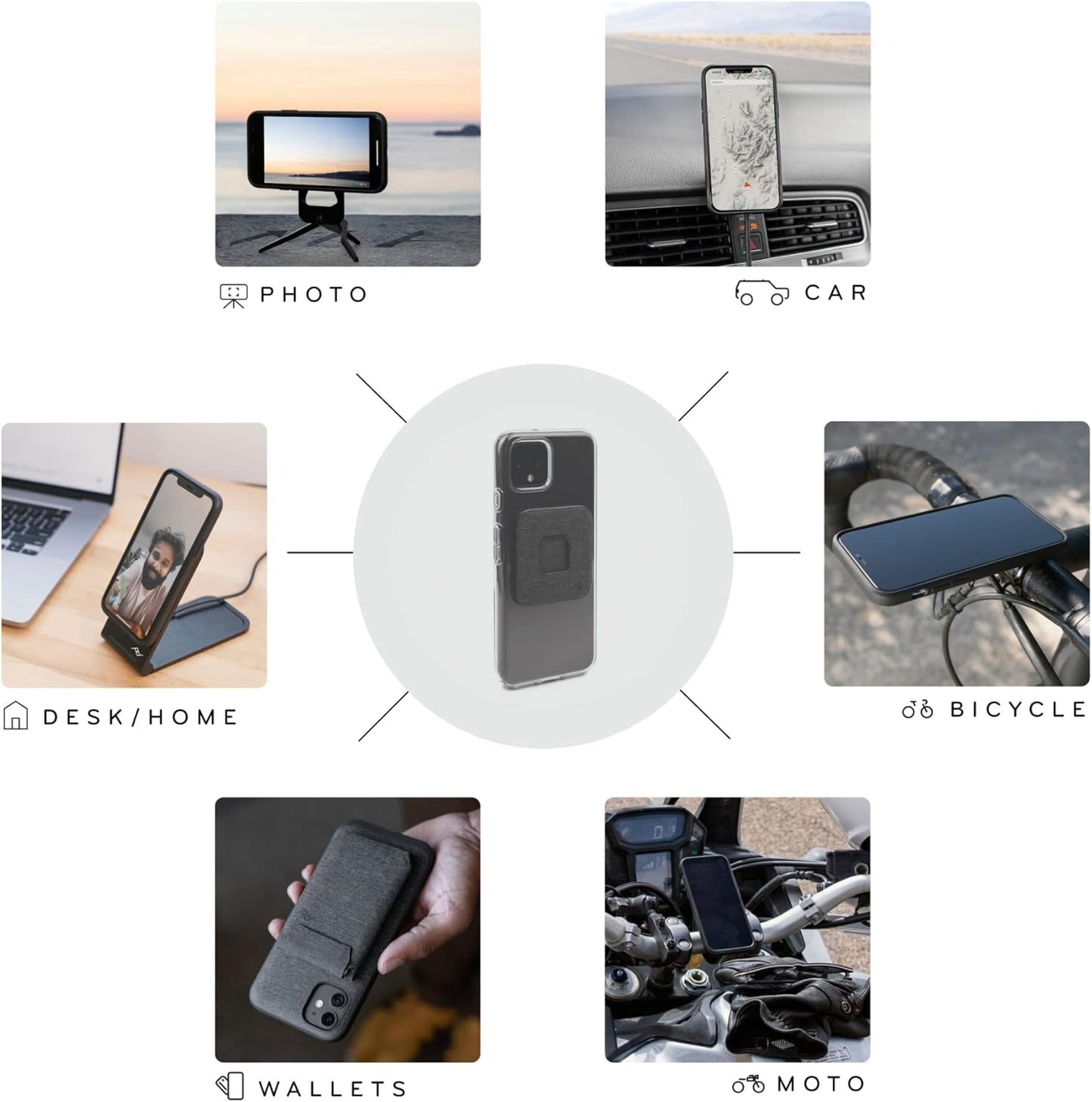 Peak Design Mobile Universal Adapter in Charcoal