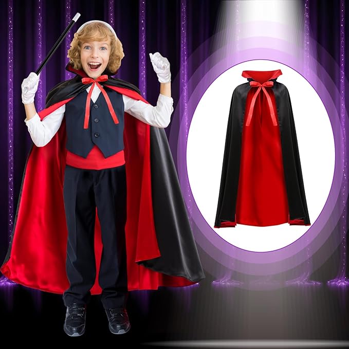 Magic Kit, Magic Tricks with Magician Costume for Kids, Magic Set for Kids Ages 6 7 8 9 10 11 12 Year Old
