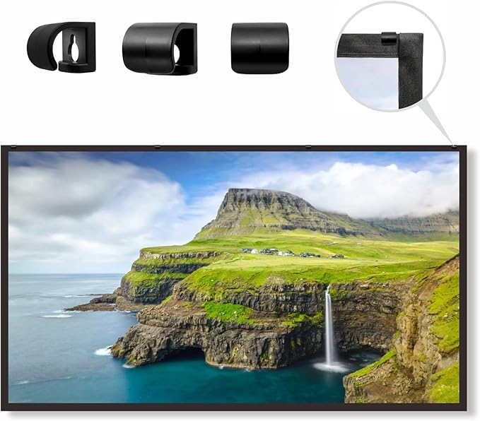 Upgraded Hanging Accessories Backup Set for Yandood Foldable Projection Screen