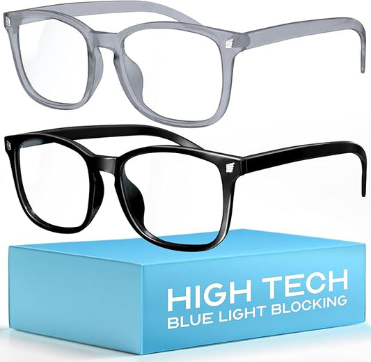 livho High Tech Blue Light Glasses - Advanced Blue Light Blocking Computer Glasses - Screen Fatigue & UV Protection