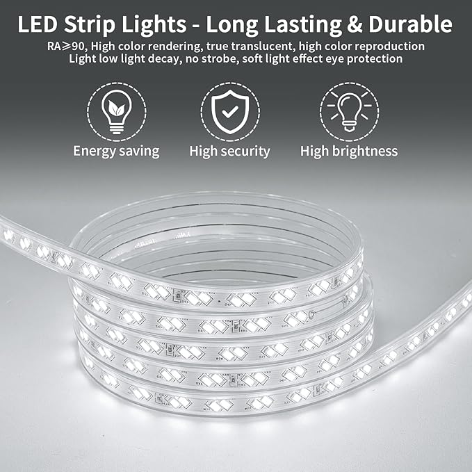 Koonmi 30x55 LED Bathroom Mirror, Backlit + Front Lit, LED Bathroom Mirror with Lights for Wall, 3 Colors, Anti-Fog, Dimmable Brightness, Tempered Glass