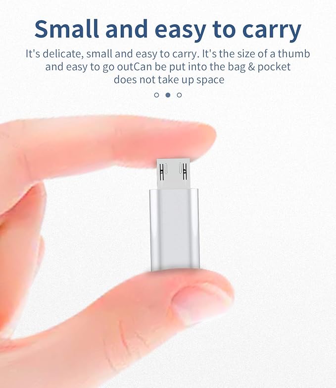 3Pack,Compatible for Lightning Female to Micro USB Male Adapter Compatible with iPhone 7 8 Plus xs 12Mini pro for Ipad Power Connector Compatible for Samsung Galaxy S7,Nexus 5,LG Converter
