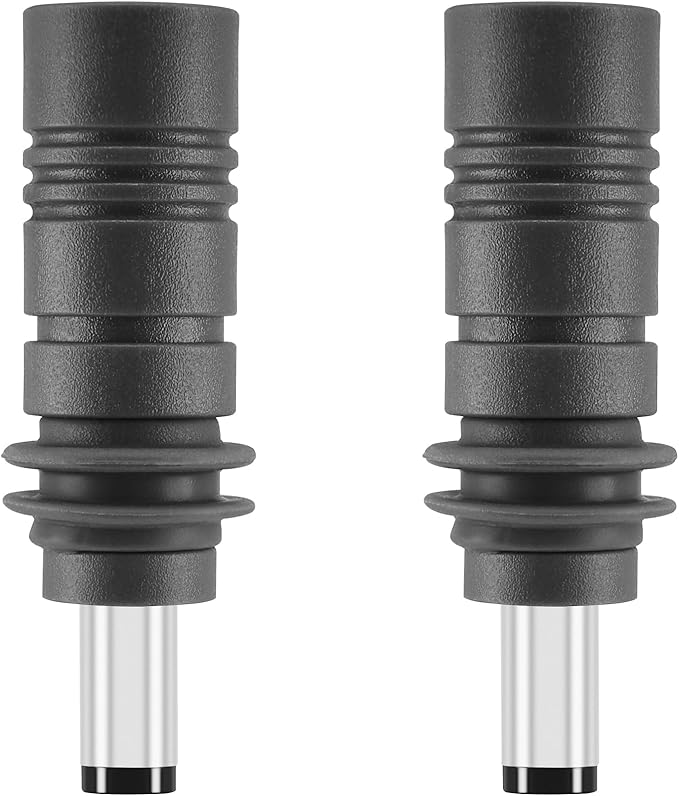 Yeebline DC 5521 Adapter, 2 Pack 100W PD DC 5.5mm x 2.1mm Male to Female Plug Power Charging Connector Charger Adapter Suitable for Starlink Mini (DC5521 Male to Female)