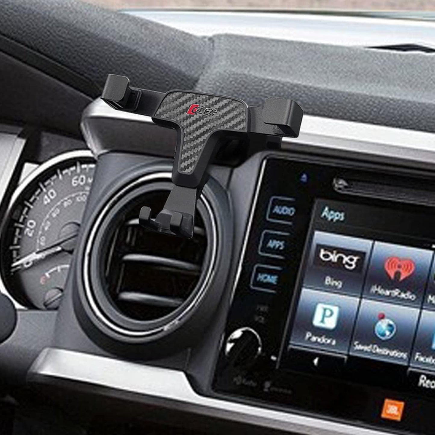 ITrims Car Phone Holder for Toyota Tacoma 2016-2022, Adjustable Dashboard Mount for Most Smartphones