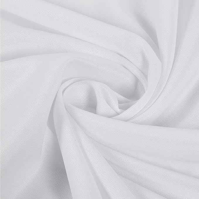 16:9 Projection Screen, Non Crease White Projector Screen, 16:9 Thicken Portable Non Crease Soft White Polyester Projector Curtain Projection Screen (72 Inch)
