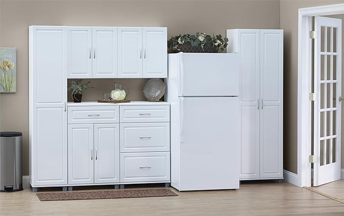 SystemBuild Evolution Kendall 54" Wall Cabinet in White