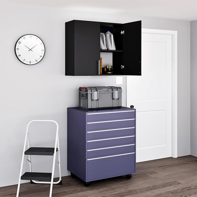 Prepac Elite 32 inch Wall Cabinet, Black