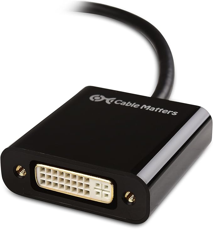 Cable Matters DisplayPort to DVI Adapter (DP to DVI Adapter)
