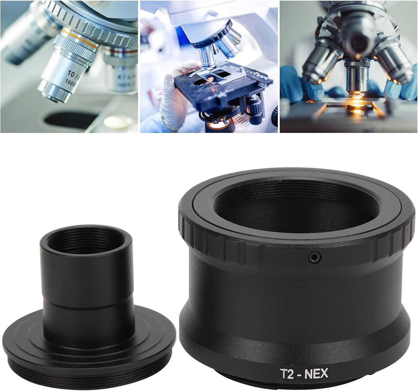 YYOYY 23.2mm Microscope T Mount Extension Tube T2 Mount Adapter Ring for Sony E Mount SLR Camera