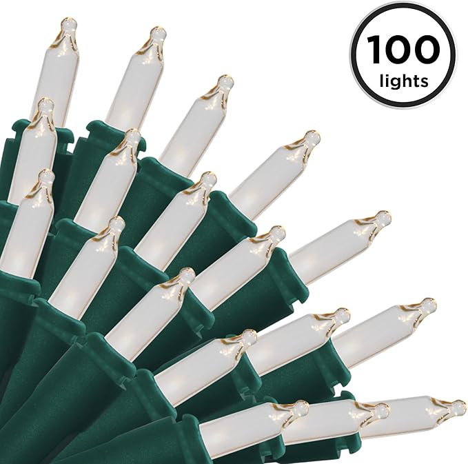 Brite Star 50 Lt String to String Lights, Clear (Set of 2)