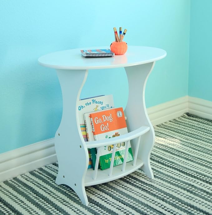Frenchi Furniture Magazine Table Finish: White