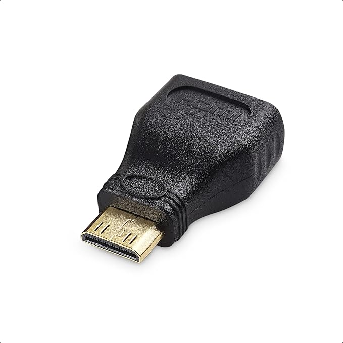 Cable Matters Mini HDMI to HDMI Adapter, Male to Female, Black