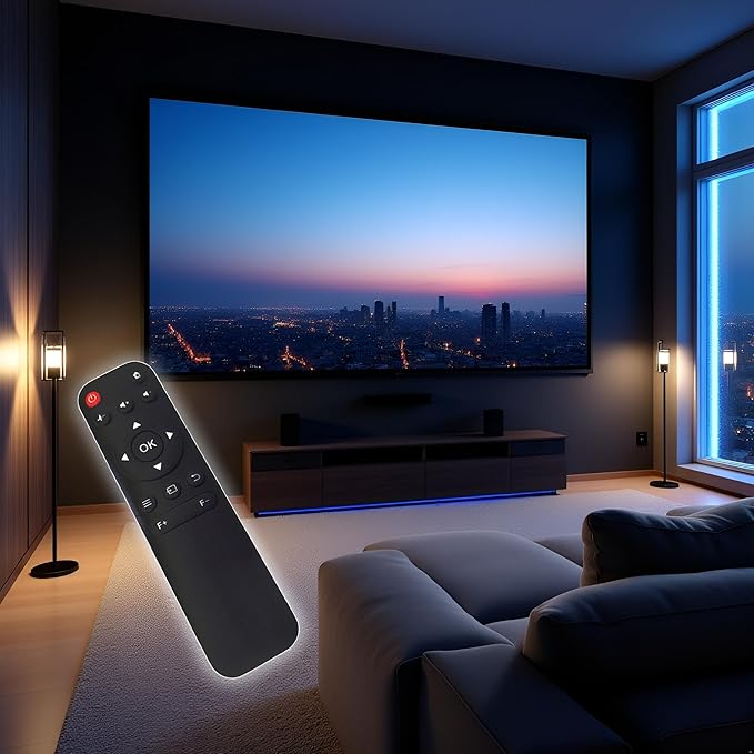 Mini Projector Remote Replacement H1 P61 HY300 Remote Control (X3-Remote)