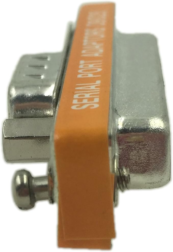 CERRXIAN LEMENG DB9 Male to DB25 Female Mini Serial Port Cable Adapter Gender Changer