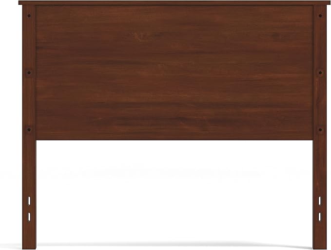 Glenwillow Home Farmhouse Style Wood Panel Headboard in Cherry - Full Size