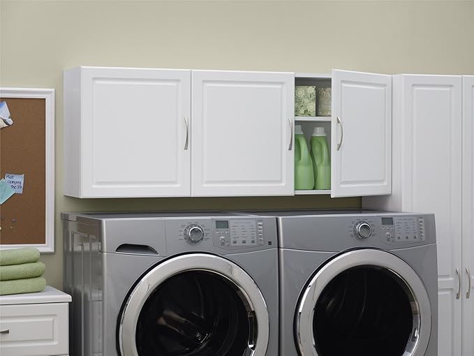 SystemBuild Evolution Kendall 54" Wall Cabinet in White