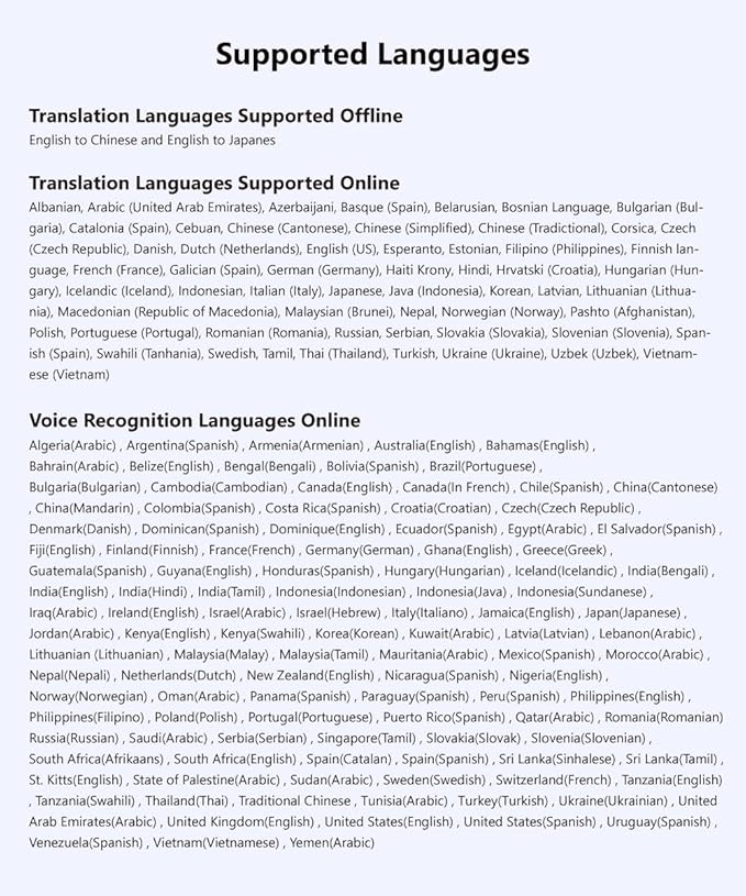 PenPower WorldPenScan Go - Translation Pen with Scanning, Reading, Audio Recording, Live Interpretation, and AI English Learning Platform for Kids & Adults