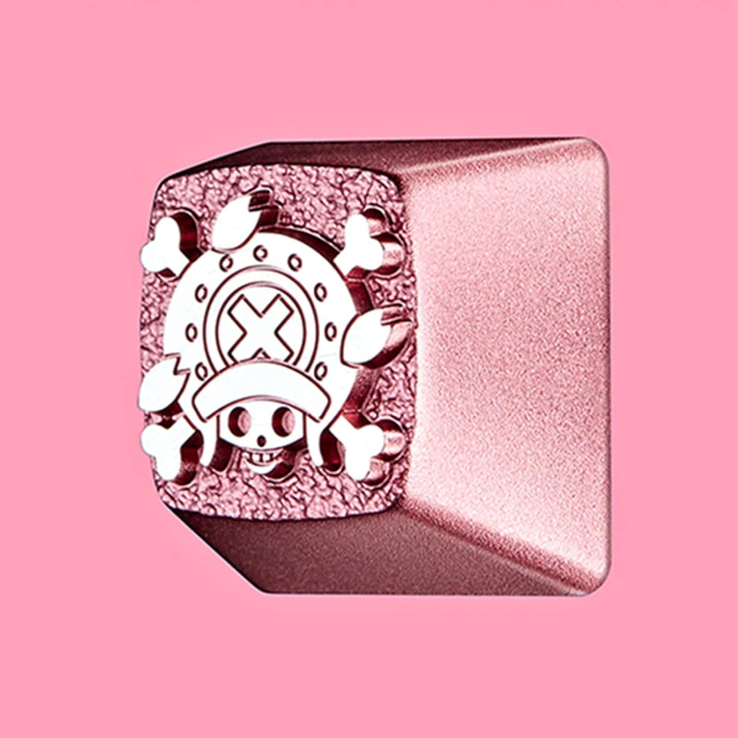 ZOMOPLUS Custom Anime Keycap, 1pc Anime Flag Keycap for Mechanical Keyboard, Suitable for Cherry Gateron Switches (Pink)