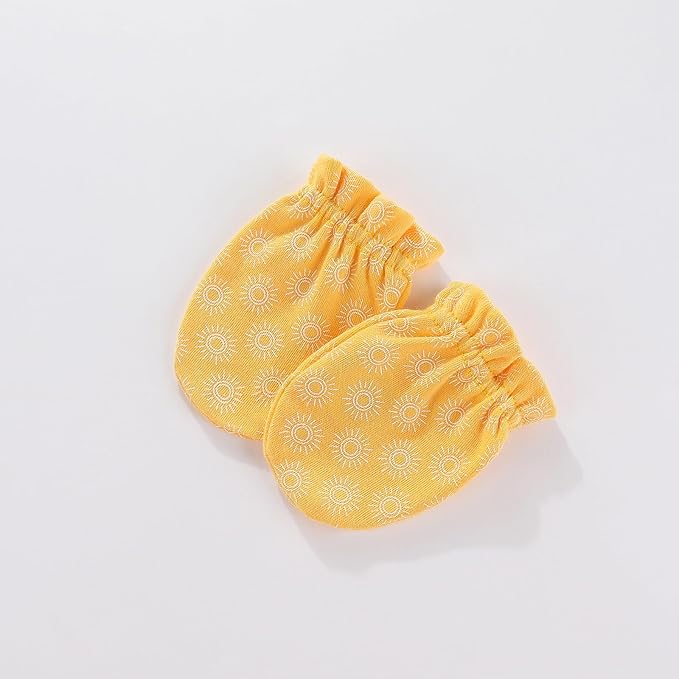 Unisex Baby Cotton Scratch Mittens For Newborn Baby Boys Girls Mittens Accessory 0-6 Months