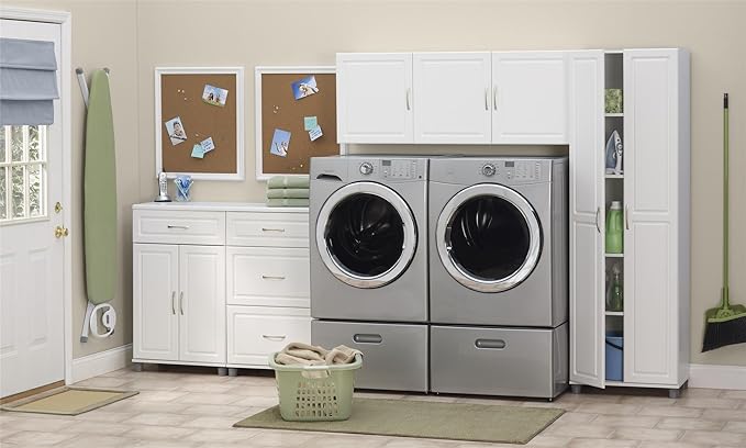 SystemBuild Evolution Kendall 54" Wall Cabinet in White