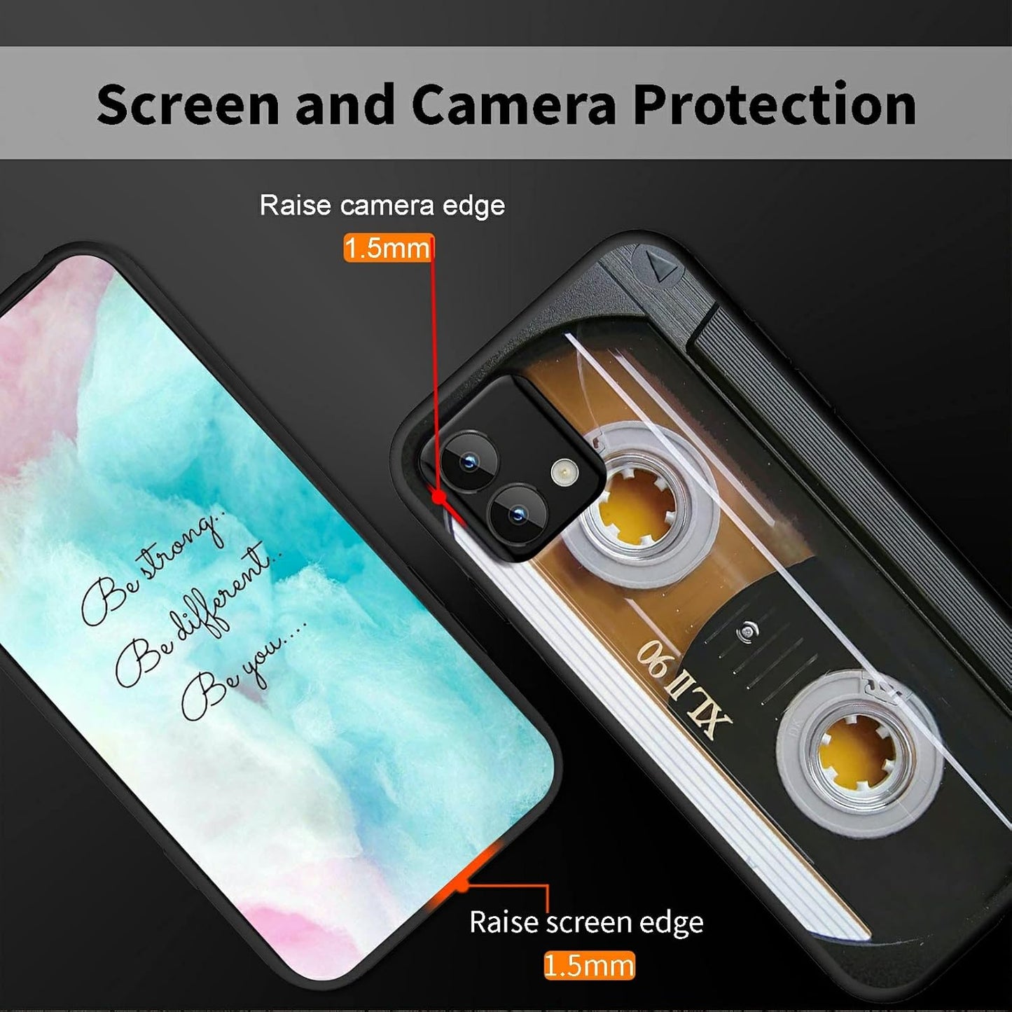 Rossy for Moto G Stylus 5G 2023 Case [Not fit 5G 2022] Slim Soft TPU Silicone Shockproof Protective Cover with Audio
