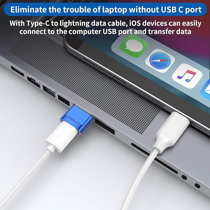 USB C Female to USB Male Adapter (4-Pack),Type C to USB A Charger Cable Adapter for iPhone 11 12 13 14 15 Plus Pro Max,Samsung Galaxy Note 10 S24 S23 S22 Ultra,Google Pixel 4 3 2,iPad Air 4 5 Mini 6