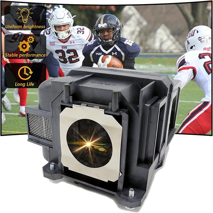 for Genuine EPSON ELPLP88 Replacement Projector Lamp, Fit for EPSON Powerlite Home Cinema 2040 1040 2045 740HD EX3240 EX7240 EX9200 EX5250 EX5240 VS240 VS345 VS340 97H 98H 99WH 955WH Bulb