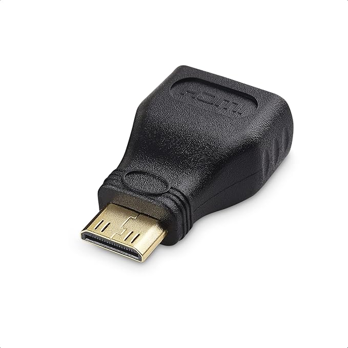 Cable Matters Mini HDMI to HDMI Adapter, Male to Female, Black